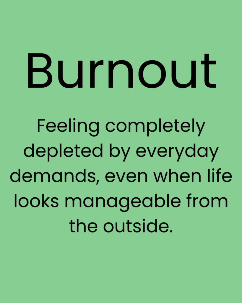 Burnout Therapy for Burnout and Neurodivergence